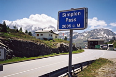 Simplonpass/Passo del Sempione/Col du Simplon