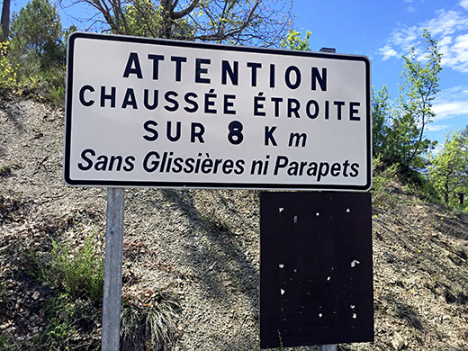 perilous road to La Tour