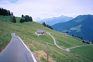 climb to La Foilleuse from Monthey