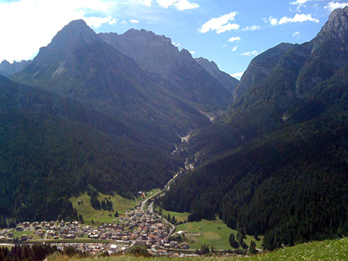 Costalta toward Forcella Lavardet