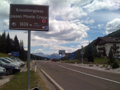 Kreuzbergpass/Passo di Monte Croce di Comlico