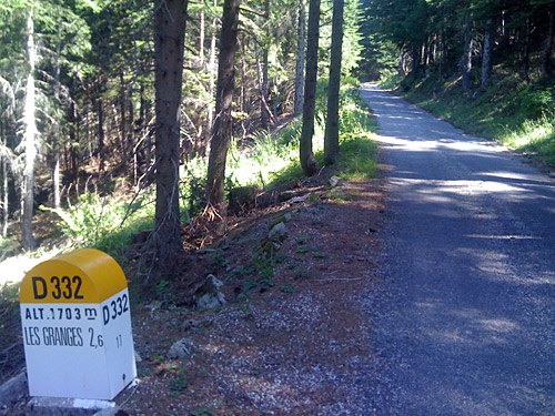 Col d’Andrion milsetone