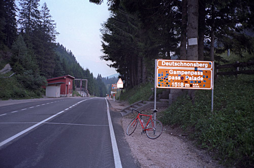 Gampenjoch/Passo Palade