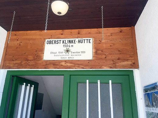 Oberst Klinke-Hütte