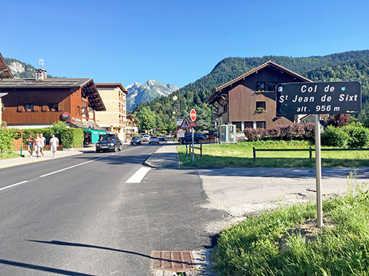 Col de St Jean de Sixt