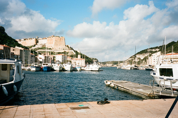 Bonifacio harbour