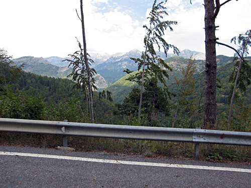 Passo della Teglia towards Rezzo