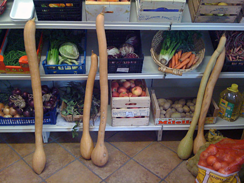 Strange vegtables at Colle di Nava