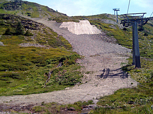 Colle di Fourclaz ski slope