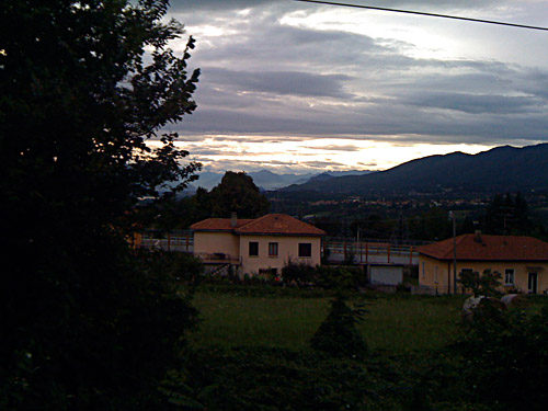 Varese from the train