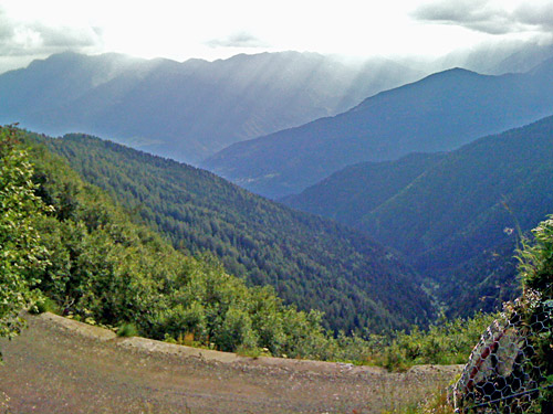 Panoramica delle Vette