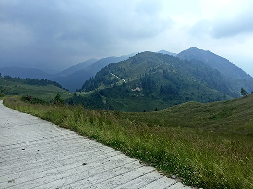 Passo della Forcella/Crist di Forchia