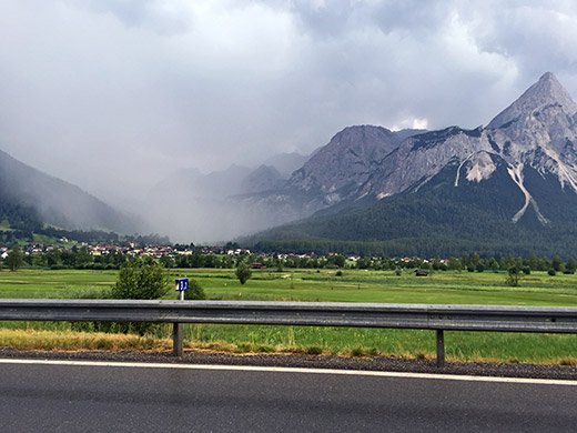 Ehrwalder Alm rain