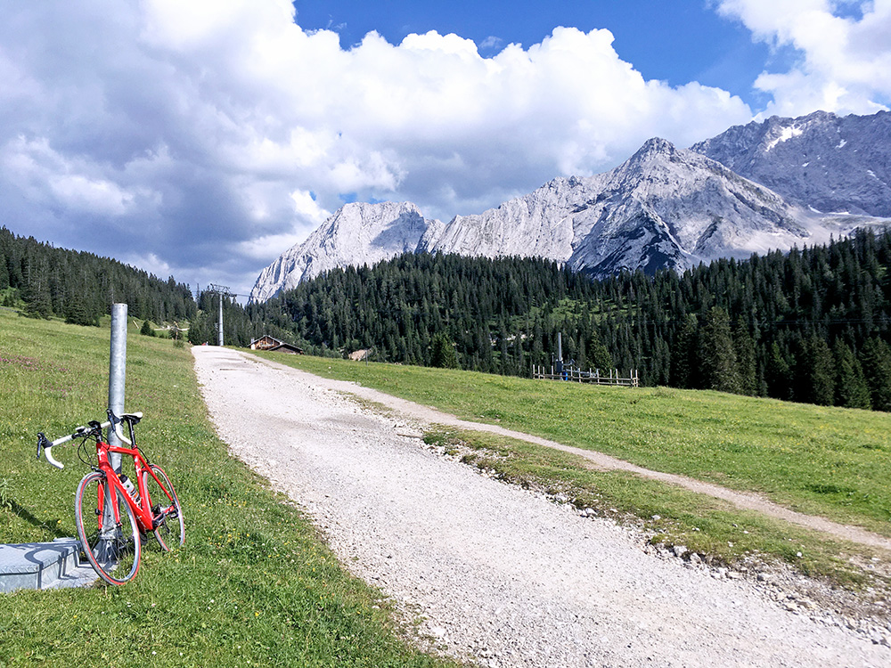 Climbing Nebelhorn, Germany by bike - cycling data and info